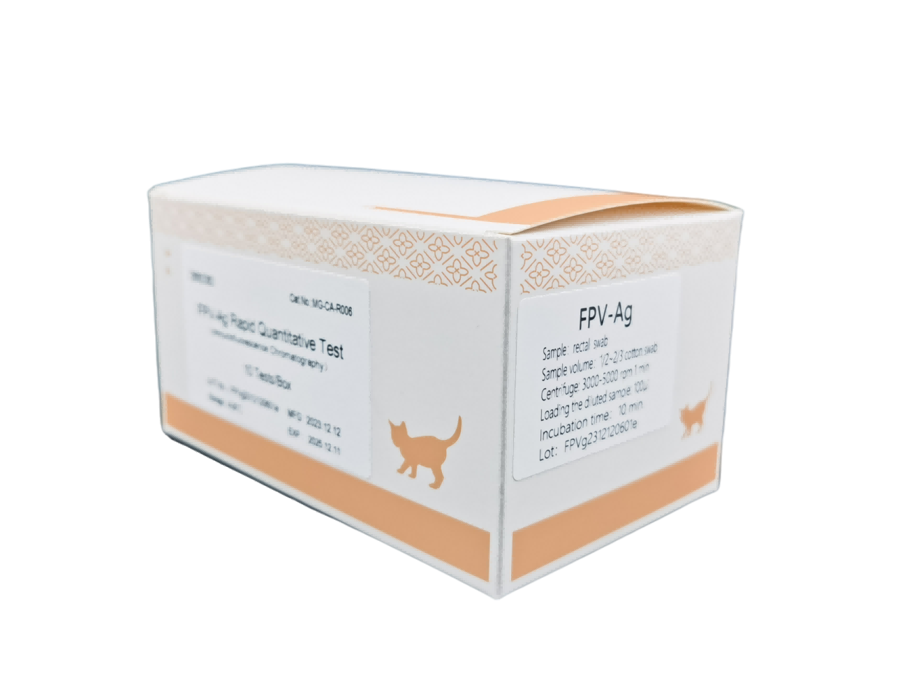 Migibio (Cat) Feline Calicivirus Antibody (FCV-Ab) Rapid Quantitative Test Kit