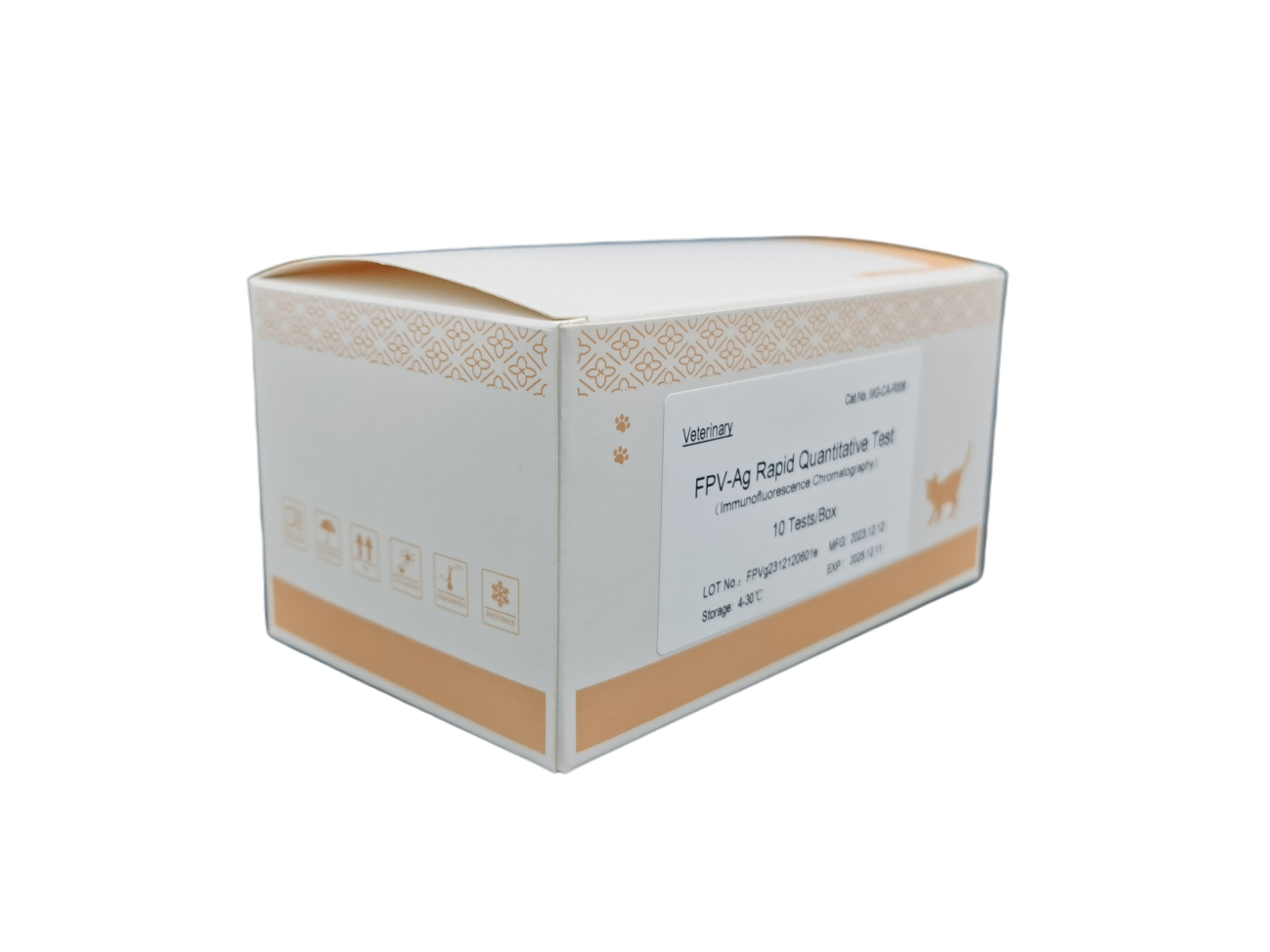 Migibio (Cat) Feline Calicivirus Antibody (FCV-Ab) Rapid Quantitative Test Kit