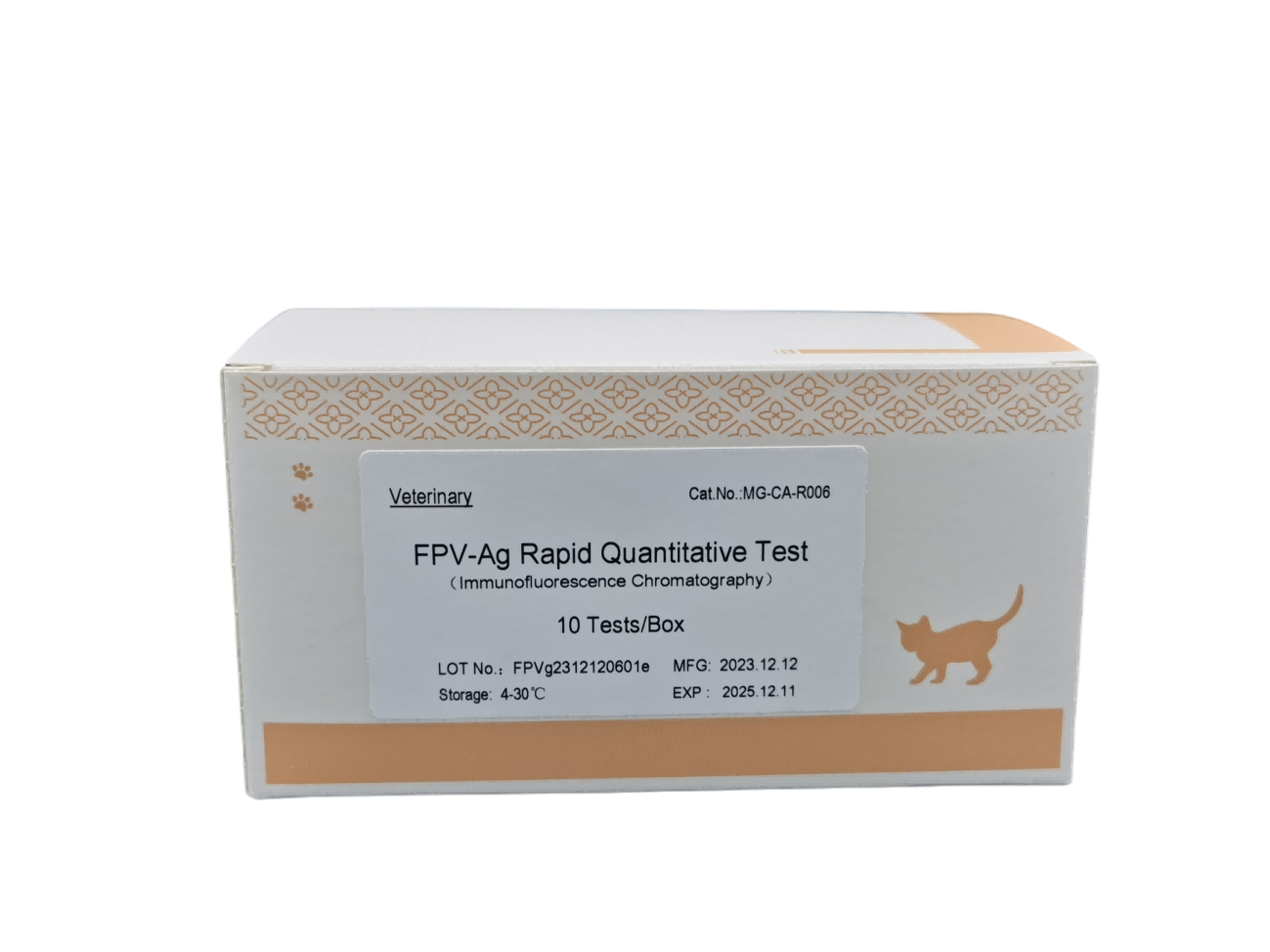 Migibio (Cat) Feline Calicivirus Antibody (FCV-Ab) Rapid Quantitative Test Kit